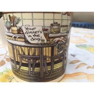 Gordon Fraser Vintage Mug: The Funny Side of Golf. “Your Dinner’s In the Dog!”